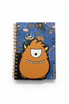 Blue Monster Die-cut Cover