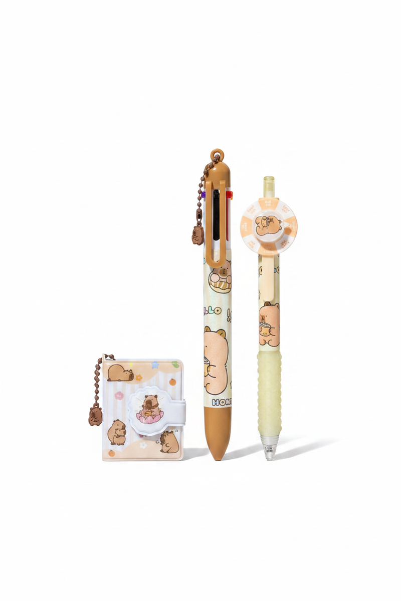 Capybara Stationery Set