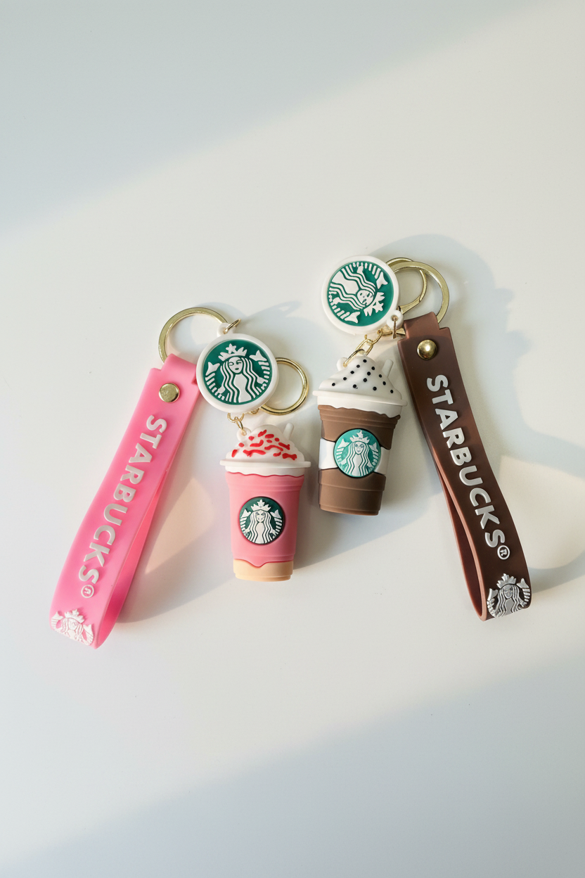 Starbucks Cup Keychains